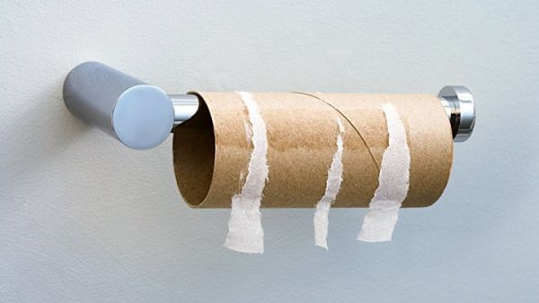 toilet roll after pooping