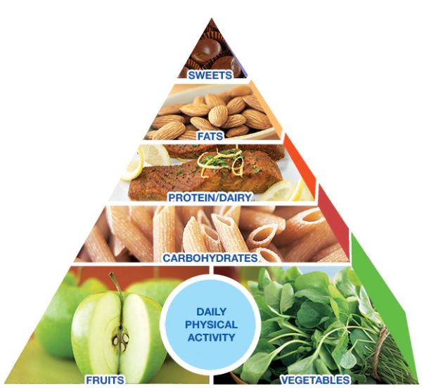 Mayo Clinic Healthy Weight Pyramid