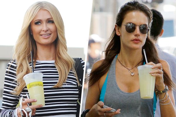 lemon water celebrities